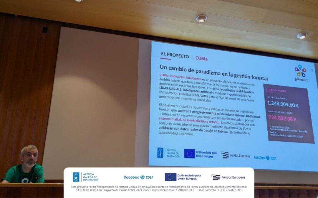 A cooperativa Geomatico presenta CUBia nun encontro de información xeoespacial en Cataluña